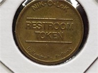 Restroom token