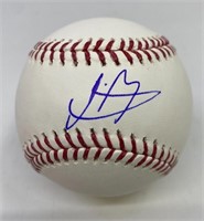 Autographed Wander Franco Baseball