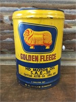 Golden Fleece HD 30 Motor Oil 5 Gallon Drum