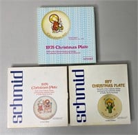 1975-1977 Sister Berta Hummel Christmas Plates