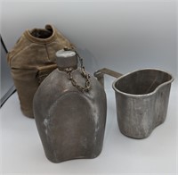 WW1 Issued Canteen Complete Dated 1918