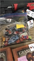 Bag of off brand toy cars