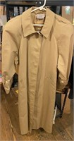 British Mist khaki size 8 trench coat
