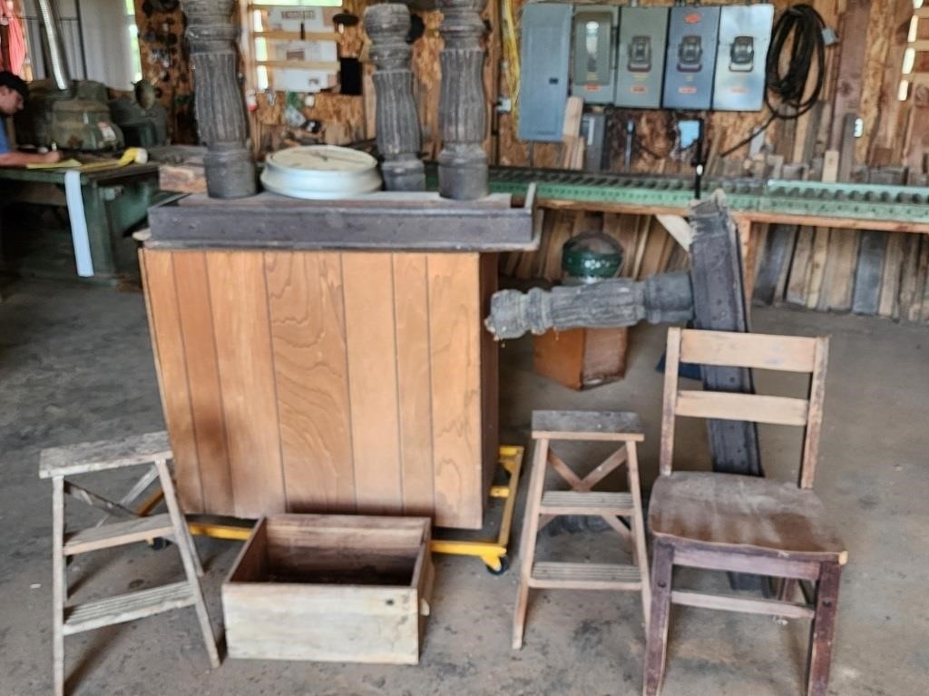 Assorted Antique Furniture