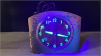 Vintage Wooden Electric Alarm Clock (radium)