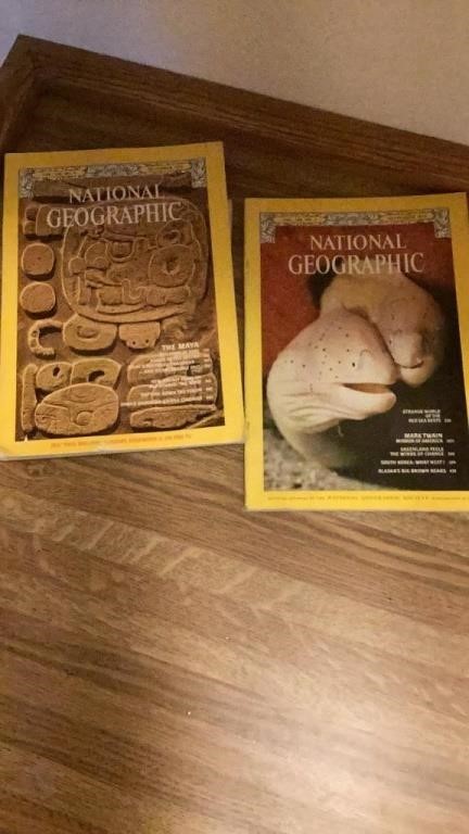 1975 National Geographic books