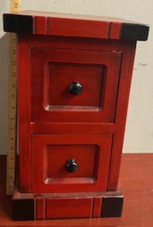 Small Wooden Cabinet-"18 Tall