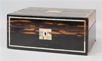 Coromandel & Mother-of-Pearl Inlaid Vanity Box