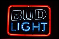 Bud Light neon sign