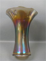 Imperial Smoke Smooth Panels Squatty Vase