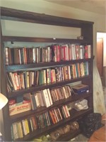 Massive wooden bookshelf -  NO CONTENTS