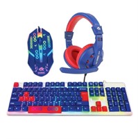 SM3649  Sonic Gaming Kit - Headset, Keyboard, Mous