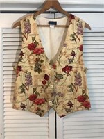 VINTAGE LINDA TILSON VEST LARGE