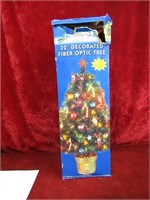 32" Fiber optic Christmas tree.