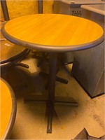 30” bar table 42” tall pub height round