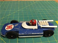 Unmarked plastic Indy car