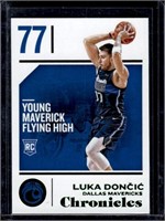 Luka Doncic ROOKIE CARD 2018 Panini Chronicles