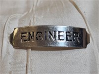 VINTAGE AMERICAN RY SUPPLY CO. "ENGINEER" PIN