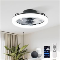 ULN - Orison 20'' Smart Ceiling Fan Black