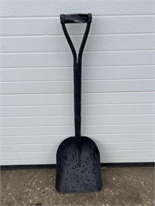 Metal scoop shovel
