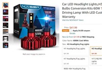 Car LED Headlight Lights,H3 Novsight LED
