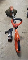 (1) Black And Decker Cordless Trimmer w/ (2)