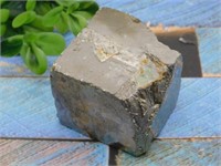 NATURAL FORMATION PYRITE CUBE ROCK STONE LAPIDARY