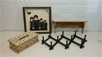 Amish Wooden Plaque, Coat Hanger & More