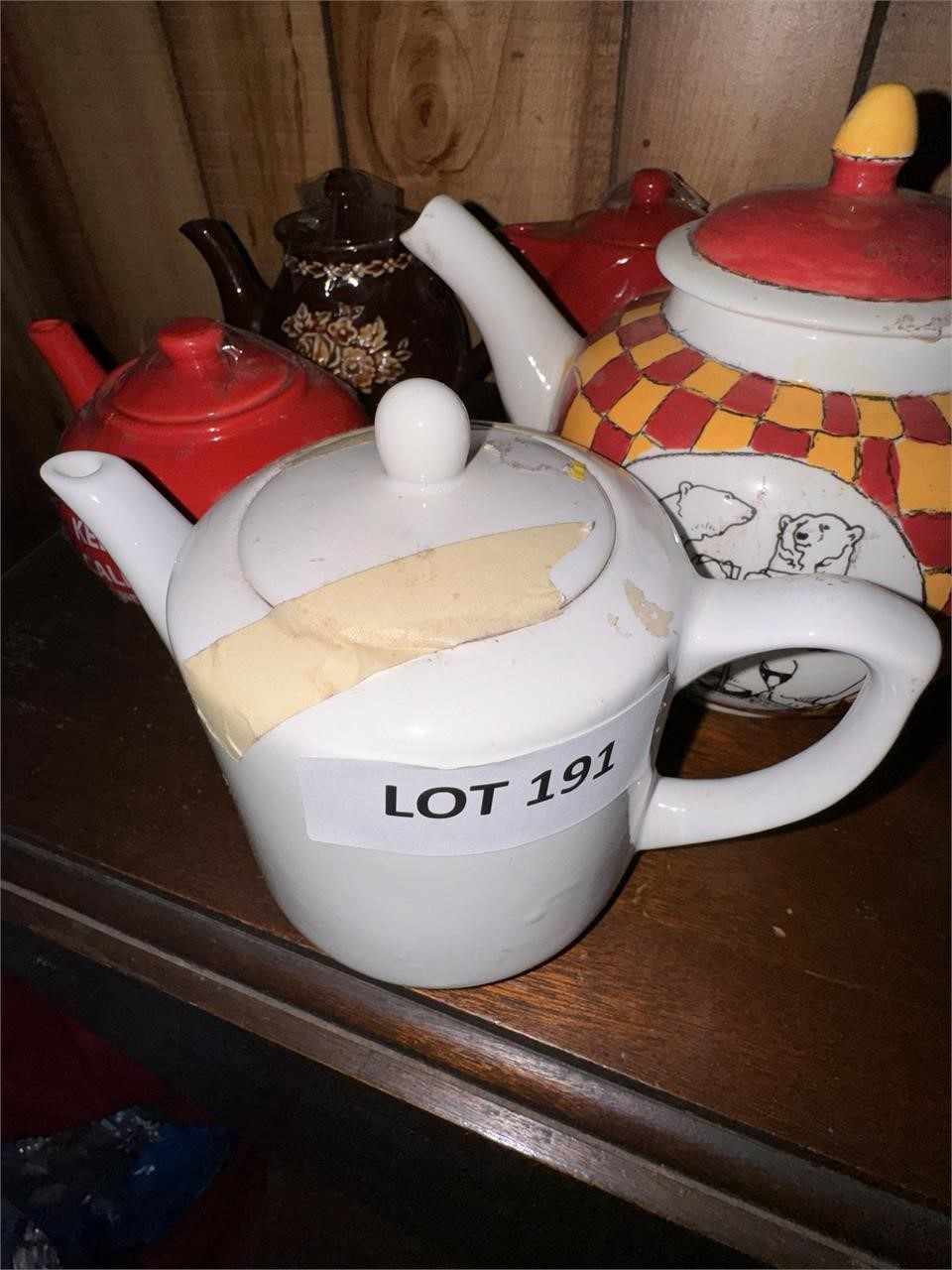 Miscellaneous teapots