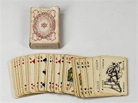 ANTIQUE MINIATURE PLAYING CARDS