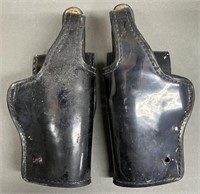 2 - Don Hume Leather Pistol Holsters