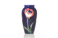 Moorcroft pottery Poppy vase