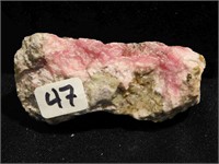 Rodocrosite within pyrite stone - Gem Quality -