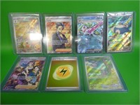 (7) Pokemon Cards All In Good Condition