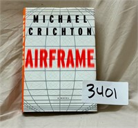 Airframe by Michael Crichton Hardback Book