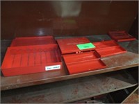 (5) Snap-on Individual Tool Boxes