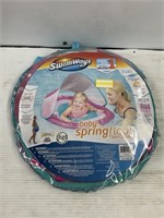 Swimways baby spring float sun canopy