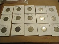 15 V Nickels - 1901-1908