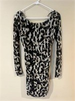 Cheetah print dress XS