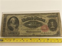Series 1891 Washington DC, one dollar