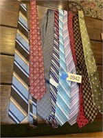 GROUP OF 10 MENS NECKTIES INCLUDING WILLIAM STONE