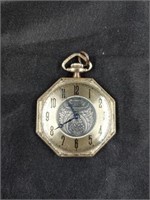 Waltham G.F. 15J Octoganal Pocketwatch