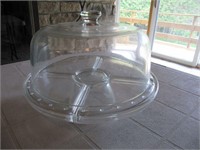 Glass Pedestal Cake Dish