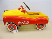Vintage Coca Cola Peddle Car