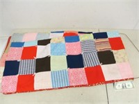 Vintage Quilt - Approx 80x144 - As Shown