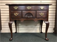 Queen Ann style Cherry lowboy old town model from
