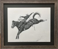Framed Print of Dawson Hay on Xplosive Skies
