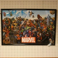 Marvel Comics / Action Figure Framed Poster