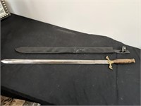 26-in  sword with sheath