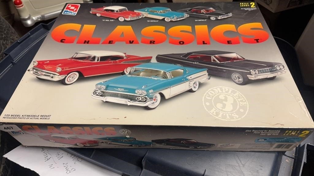 Classics Chevrolet kit in box